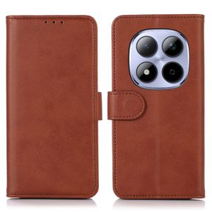 Xiaomi Redmi Note 15 Pro 5G Etui PU læder - Brun