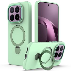 Xiaomi 17T MagSafe-kuori rengasjalustalla - Vihreä