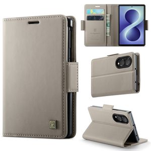 AUTSPACE Samsung Galaxy Z Fold8 Lompakkokotelo PU-nahka RFID-suojattu - Harmaa