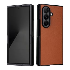 Samsung Galaxy Z Fold7 5G Skal i PU-läder - Brun