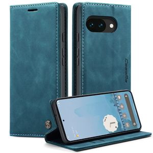 CASEME Google Pixel 10a Flip Cover PU Læder Kortholder/Stativ - Blå