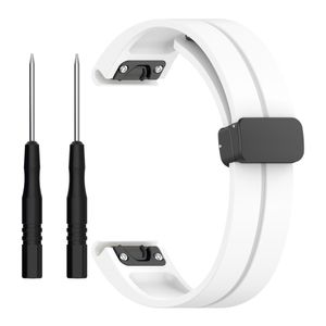 Garmin Fenix 8 47mm etc. Watch Strap with Tools - White