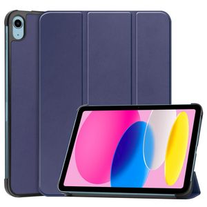 iPad A16 11" 2025 / 10.9" 2023 Tri-fold flip cover - Blå