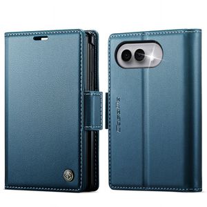 CASEME iPhone Duo Lompakkokotelo RFID-suojauksella - Sininen