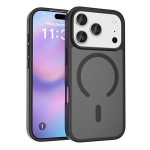 iPhone 18 Pro/17 Pro Matt Deksel - Svart