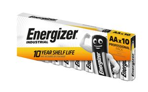 Energizer Industrial AA-batteri LR6 1,5V – 10-pack