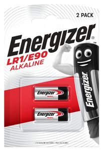 Energizer Alkaline LR1 1.5V – 2-pak