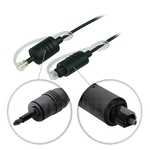Digital fiberkabel audio, Toslink-MiniPlug, 3m