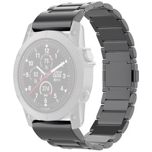 Garmin Fenix 7 etc. klokkerem med magnetisk lukking - svart