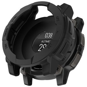 Garmin Instinct 3 AMOLED 50mm osv. Cover i Silikone - Sort