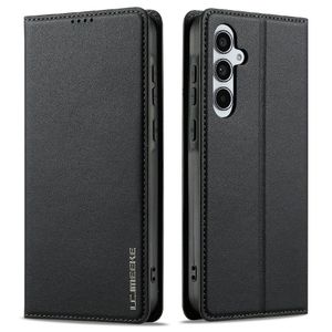 LC.IMEEKE Samsung Galaxy S25 FE Plånboksfodral - Svart