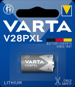 VARTA litium sylindrisk batteri V28PXL, 6V