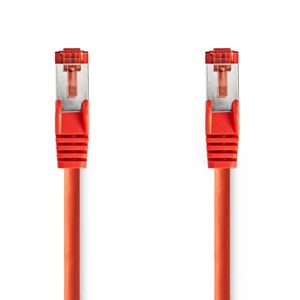 Nedis CAT6 nettverkskabel RJ45 S/FTP LSZH, 2m - rød