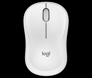 Logitech M240 trådløs Bluetooth-mus, lydløs - hvit