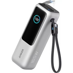 Anker 25.000 mAh Powerbank 165W - Sølv