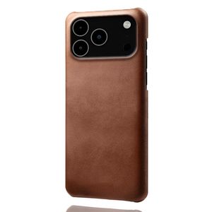 iPhone 18 Pro Max/17 Pro Max Skal i PU-läder - Brun