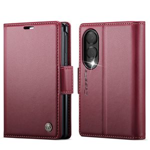CASEME Samsung Galaxy Z Fold8 Flip Cover med RFID blokering - Rød