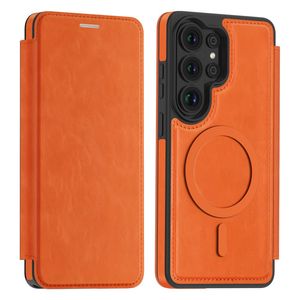 Samsung Galaxy S26 Ultra MagSafe Lompakkokotelo - Oranssi