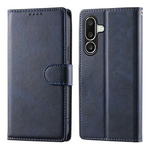 Samsung Galaxy A27 5G Lompakkokotelo Jalustatoiminto PU-nahkaa - Sininen