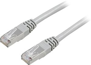 F/UTP Cat5e nätverkskabel 3 meter – Grå
