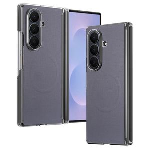 Samsung Galaxy Z Fold8 Ultra MagSafe Kuori PU-nahkaa - Violetti
