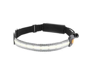 Laddningsbar LED Pannlampa 200 lm med Rött Bakljus