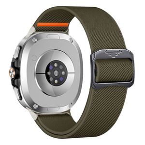 Samsung Galaxy Watch8 44mm osv. Nylon Urrem - Grøn