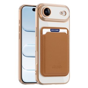 iPhone Air MagSafe Kuori Irrotettava Kortin Haltija - Ruskea