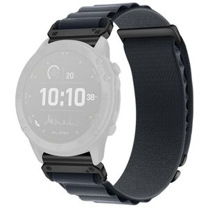 Garmin Fenix 8 Pro/Quatix 8 51mm Nylon Sport Klokkereim - Mørkegrå