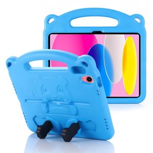 iPad A16 11" 2025/10.9" 2024 Børnecover med standfunktion og bærehåndtag - Blå
