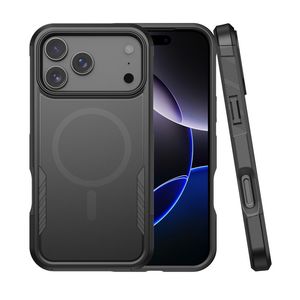 iPhone 18 Pro Max/17 Pro Max MagSafe Skal Stöttåligt - Svart