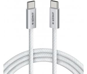 Anker Zolo USB-C til USB-C opladningskabel 240W, 1m - Hvid