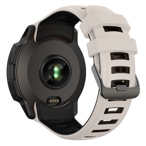 Garmin Instinct 2X Urrem Silikone – Hvid/Sort