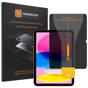 iPad 10.9 (2022)/iPad (2025) Privacy Skjermbeskytter - Svart
