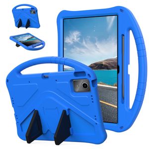 Lenovo Idea Tab Plus Deksel med Stativ og Håndtak – Blå