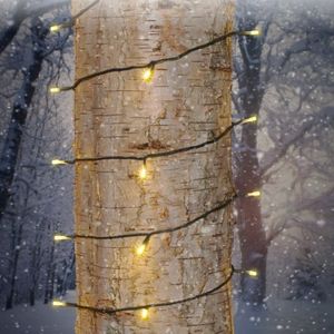LED Valosarja Lämmin Valkoinen 120 LED 19m Ulko-/Sisäkäyttöön