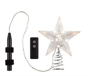 Northlight LED Juletrestjerne 17,5cm Batteridrevet med Fjernkontroll