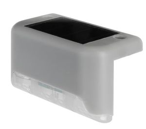 Aurinkokennovalaisimet kaiteeseen, 3 kpl, harmaa