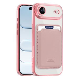 iPhone Air MagSafe Kuori irrotettava kortin haltija - Vaaleanpunainen