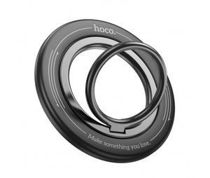 Hoco GH3 magnetisk ringholder universal 360° roterbar – svart