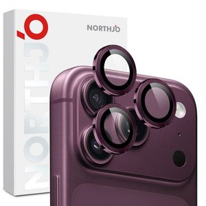 NORTHJO iPhone 18 Pro/18 Pro Max -suojakalvo karkaistusta lasista - violetti
