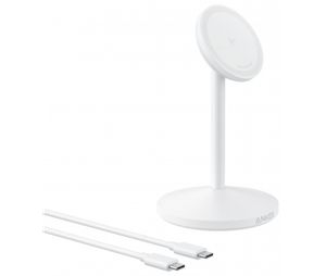 Anker MagGo trådlös laddare, 15W – Vit