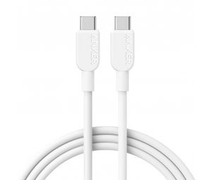 Anker 310 USB-C til USB-C kabel 240W, 1,8m - Hvid