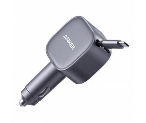 Anker Nano billader 75W USB-C med USB-C-kabel – grå