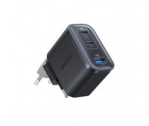 Anker Nano vægoplader 70W, 3.5A, 1x USB-A / 2x USB-C – Sort