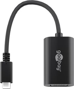 Goobay Adapter USB-C till VGA 1080P - Svart