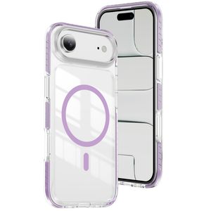 iPhone Air MagSafe kuori akryylitakalla - Violetti
