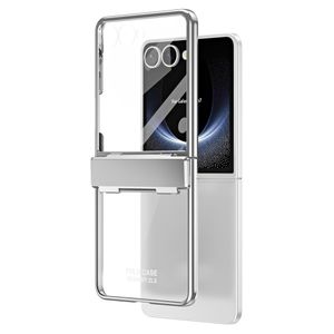 Samsung Galaxy Z Flip7 5G Skal med skärmskydd - Silver