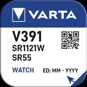VARTA Silver Coin knappcellsbatteri V391 / SR55