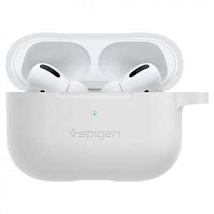 Spigen Silicone Fit Deksel for AirPods Pro - Hvit